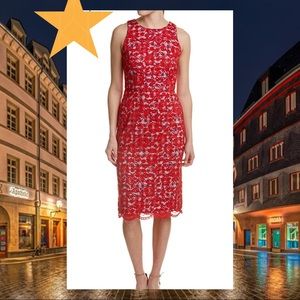 44- Maggy London red Lace Dress